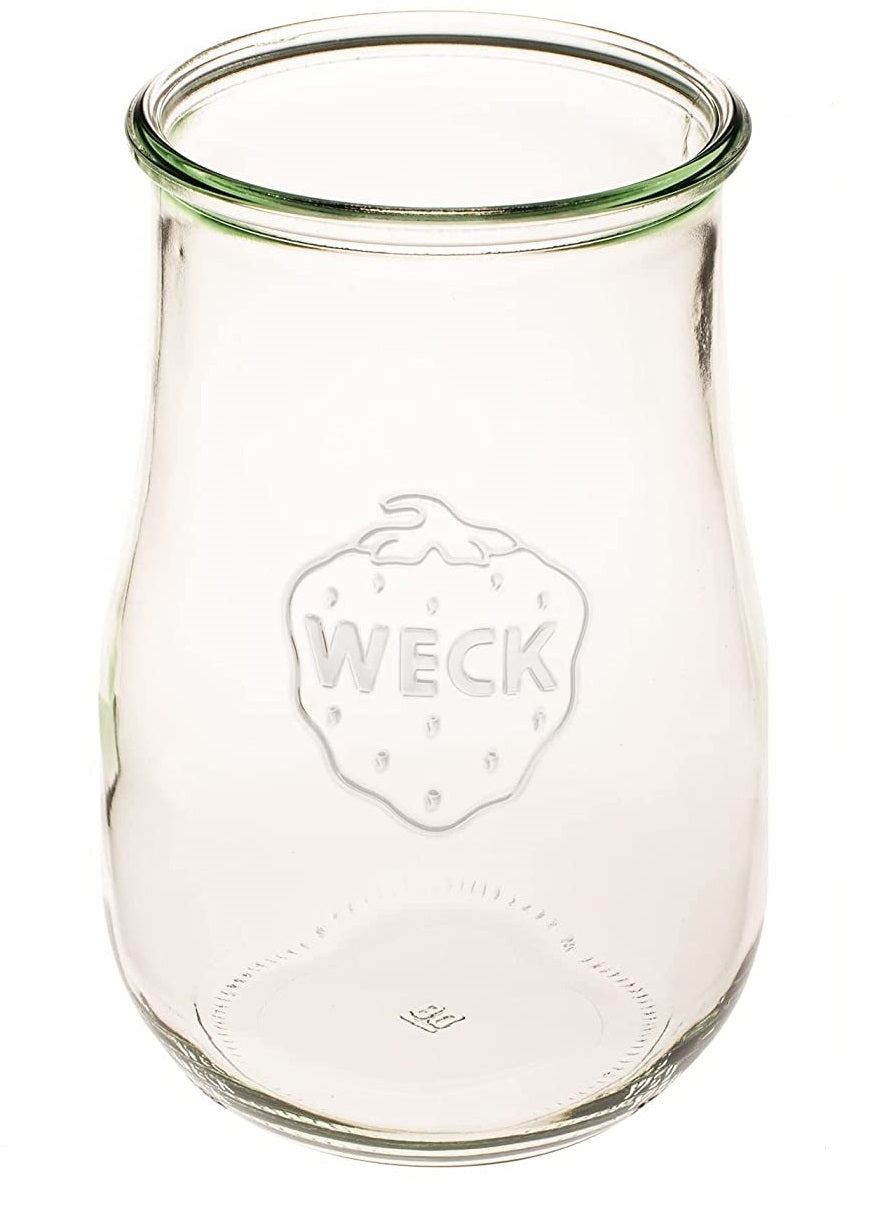 Weck 1750ml (1.75L) Tulip Preserving Jar with No Lid (Single)