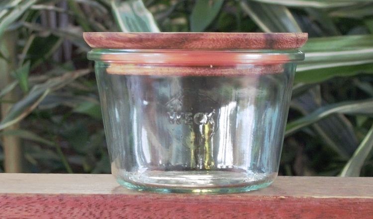 370ml Tapered Jar with wooden lid - Ball Mason Australia