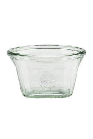 Weck 290ml Quadro Preserving Jar with No Lid (Single)
