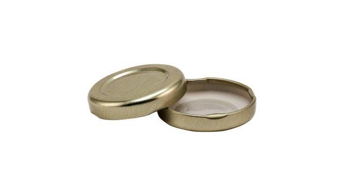 43mm Twist Top Lid in Gold (Single) - Ball Mason Australia