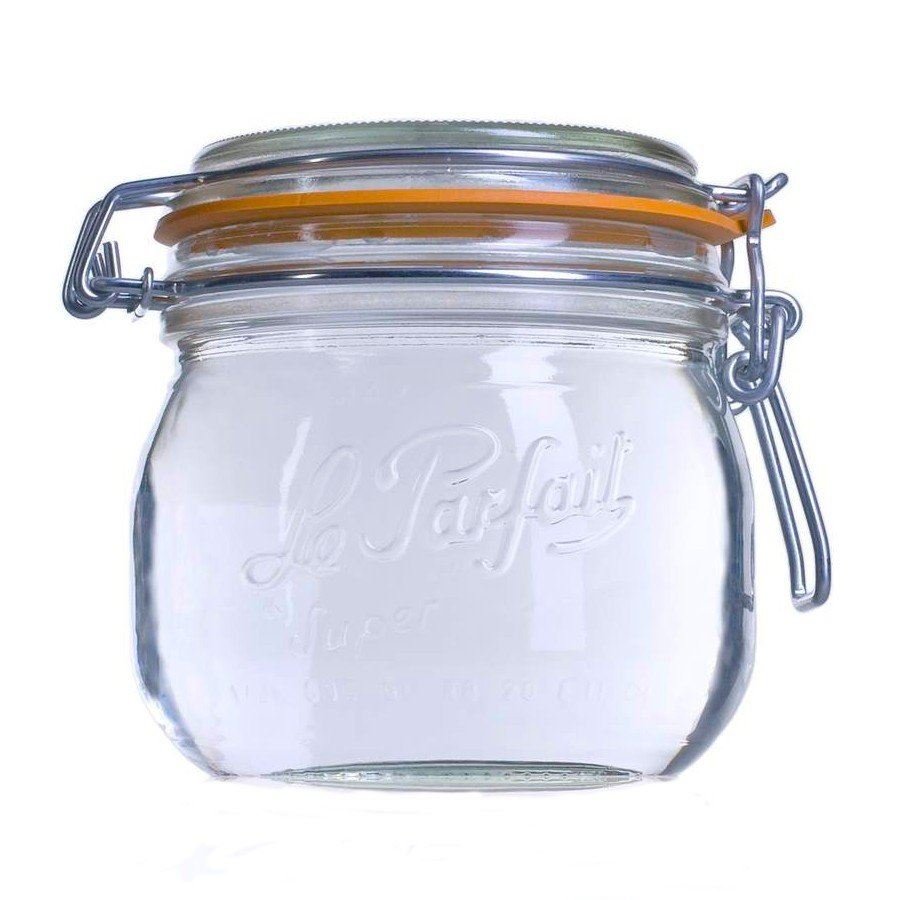 6 x 250ml Le Parfait SUPER jar with seal - Ball Mason Australia