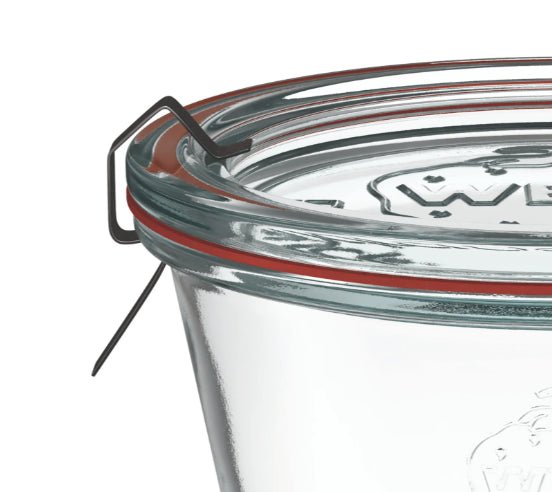 6 X 290ml WECK Tall Sturzglas COMPLETE - Ball Mason Australia