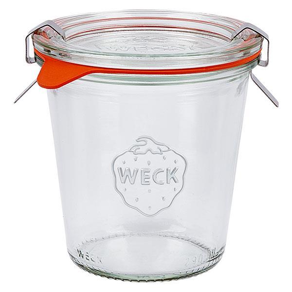 6 X 290ml WECK Tall Sturzglas COMPLETE - Ball Mason Australia