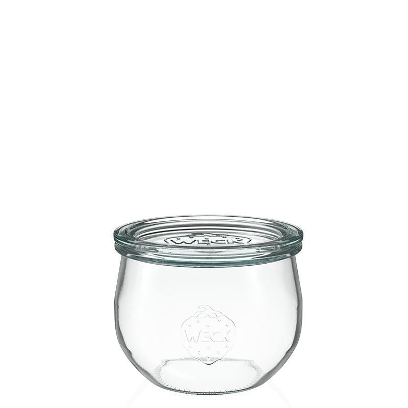 6 X 580ml WECK Tulip Jar COMPLETE - Ball Mason Australia