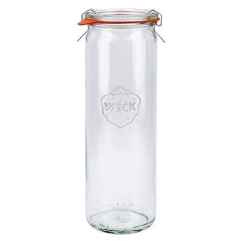 6 X 600ml WECK Cylinder Jar COMPLETE - Ball Mason Australia