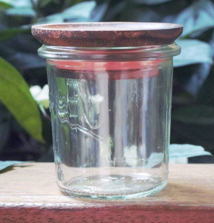 Weck 160ml Mini Tapered Preserving Jar with Wooden Lid (Single)