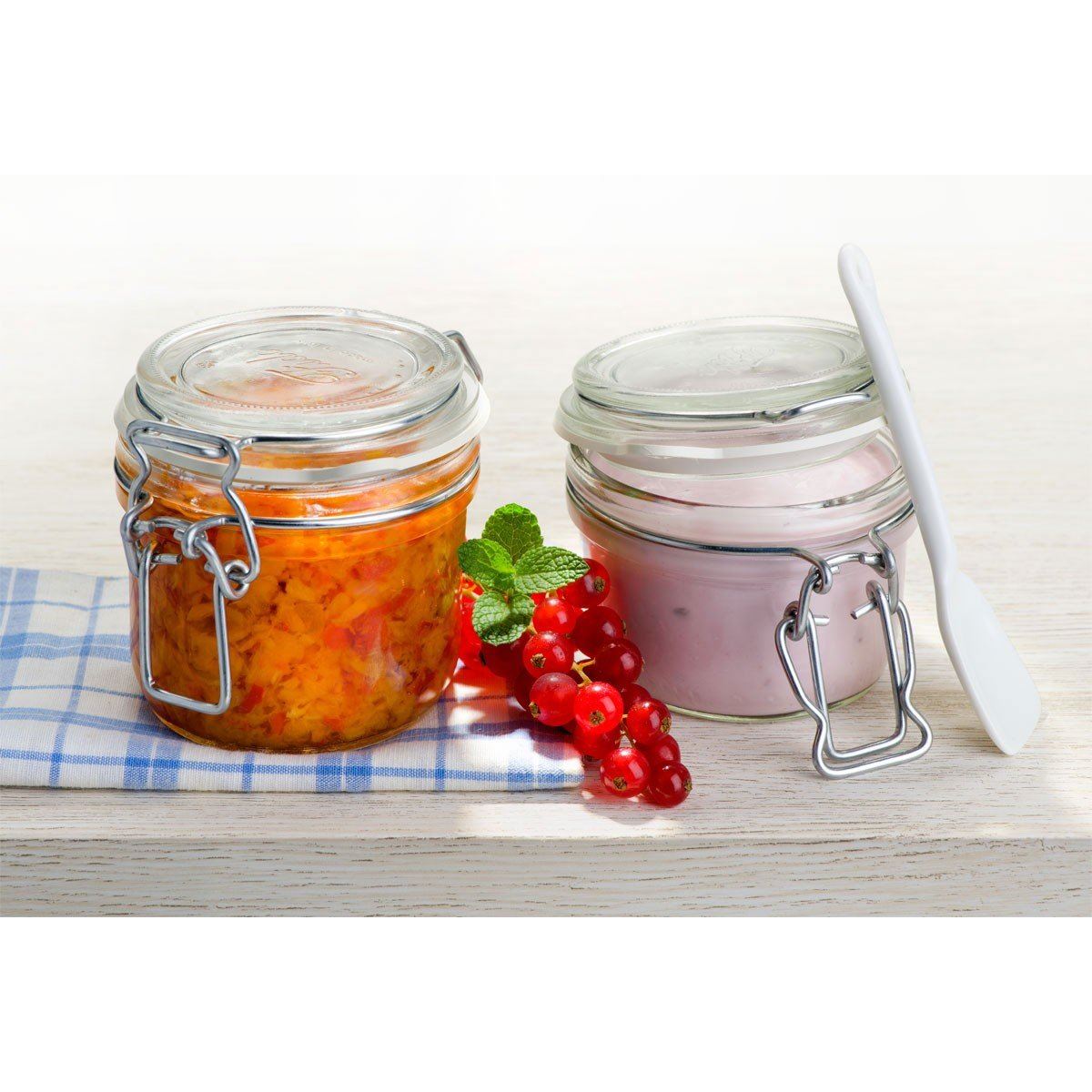 Bormioli Rocco 125ml Fido Preserving Jar with Swing Top Lid (Single)