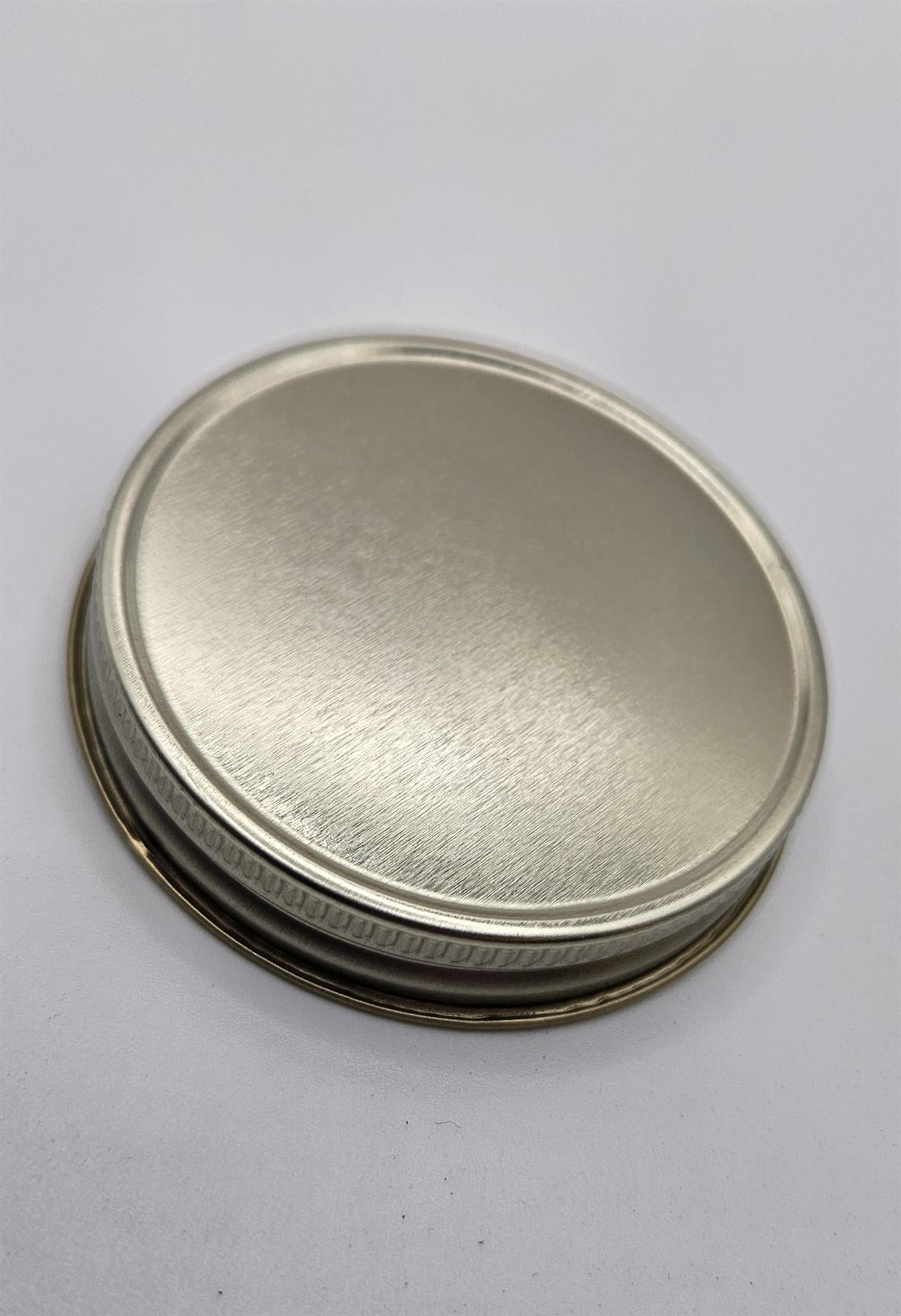 58mm Screw Top Lid with Plastisol Liner in Gold (Single)