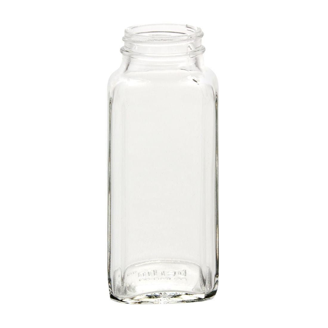 Bell 8oz Dairy French Square Bottles with metal lids - Case of 84 - Ball Mason Australia