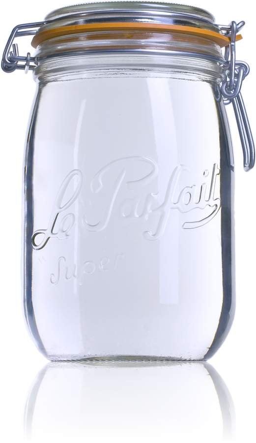 Le Parfait 1000ml (1L) Super Preserving Jar with Swing Top Lid (Single)