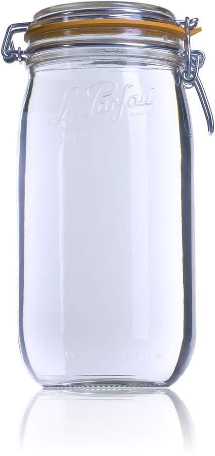Le Parfait 1500ml (1.5L) Super Preserving Jar with Swing Top Lid (Single)