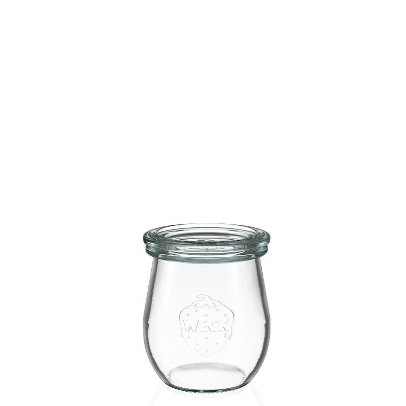 6 X 220ml WECK Tulip Jar COMPLETE