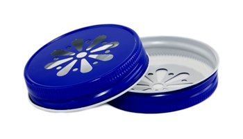 Lid Daisy Royal Blue - Ball Mason Australia