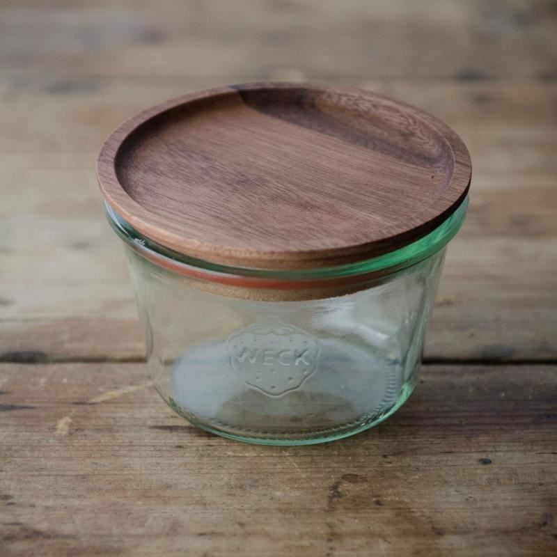 Small Wooden Lids with Seal to Suit Weck Jars Multi Pack 3 - Ball Mason Australia
