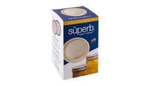 Wide Mouth 86mm Preserving Lids Suit Ball Kerr Jars Superb Canning 60 Lid Pack - Ball Mason Australia