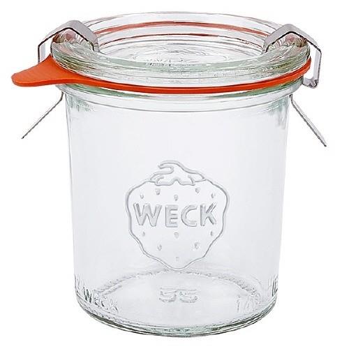 1 X 140ml WECK Sturzglas Jar COMPLETE - Ball Mason Australia