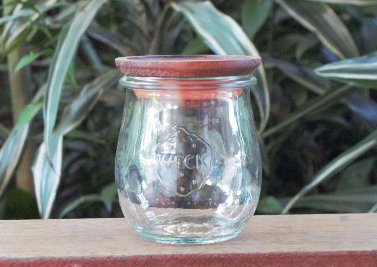 1 x 220ml Mini Tulip Jar with wooden lid - Ball Mason Australia