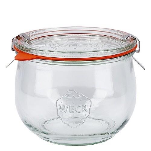 1 x 580ml WECK Tulip Jar COMPLETE - Ball Mason Australia