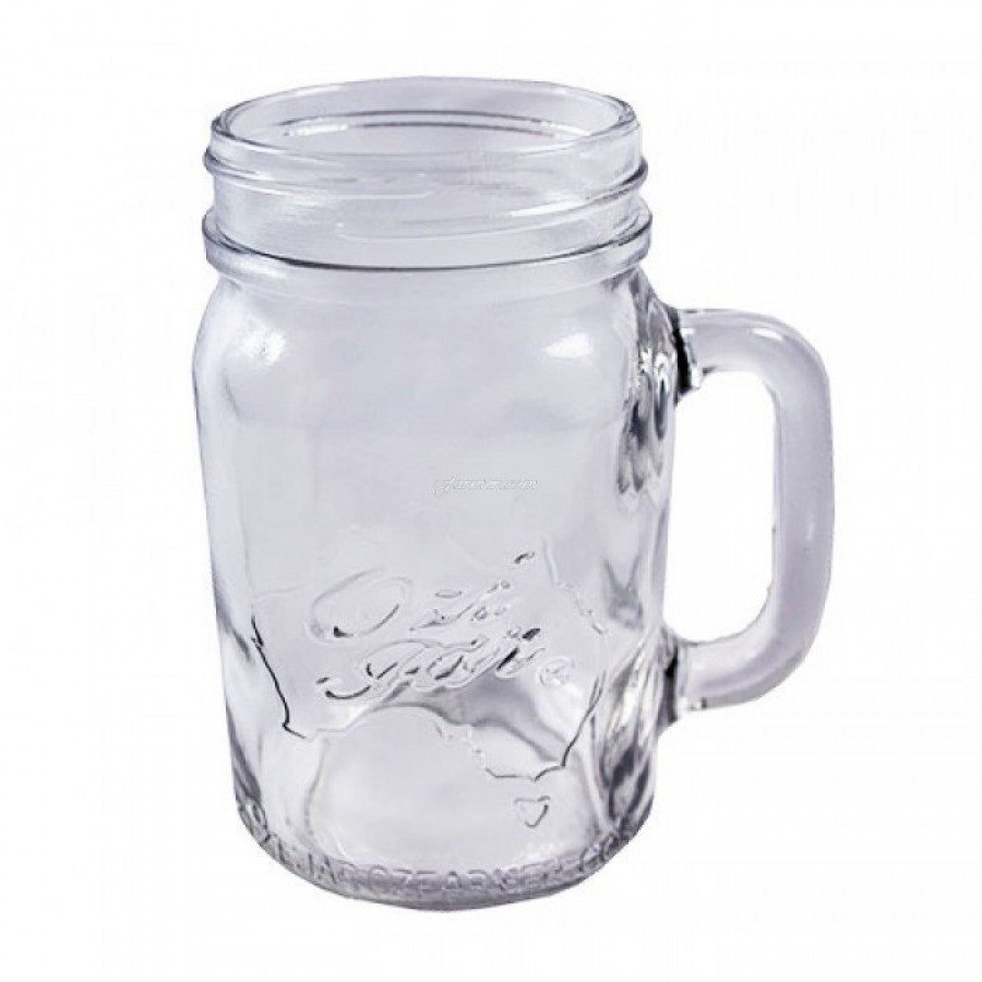 Handle Jar Ozi Jar Pint Beer Moonshine SINGLE