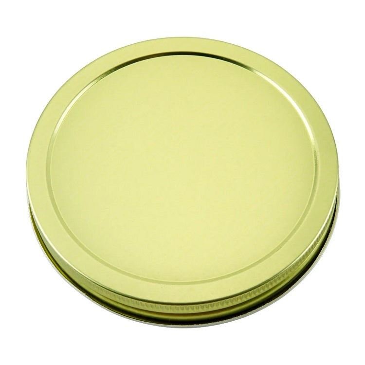 110mm SCREW TOP CT Tin Lid with Food Safe Lining One Piece GOLD - Ball Mason Australia