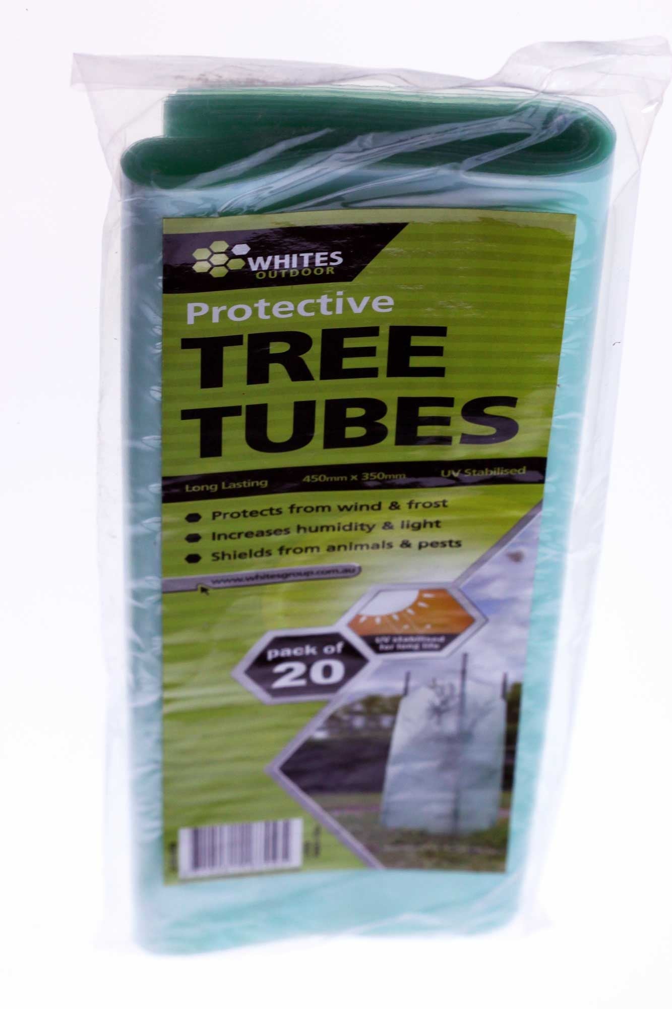 20 x Plastic Tree Guard Tree Protector Sleeve Tree Tube - Ball Mason Australia