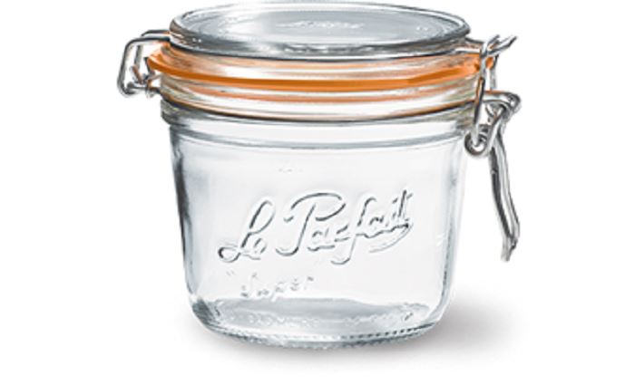 6 x 350ml Le Parfait TERRINE jar with seal