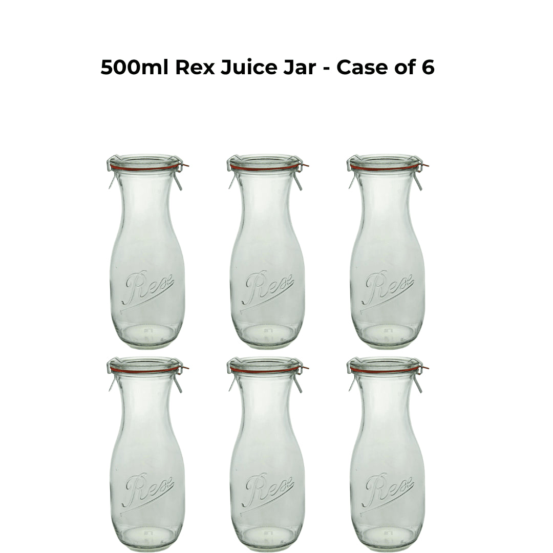 500ml Rex Juice Jar - Case of 6 - Ball Mason Australia