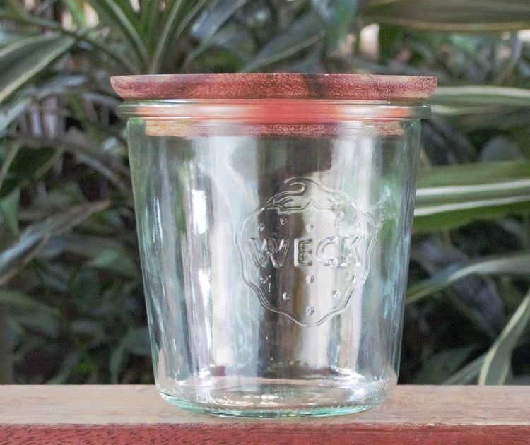 580ml Tapered Jar with wooden lid - Ball Mason Australia
