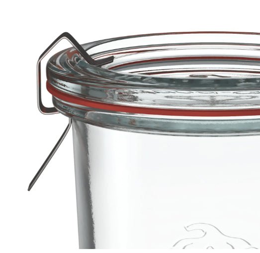 6 X 1000ml WECK Sturzglas Jar COMPLETE - Ball Mason Australia