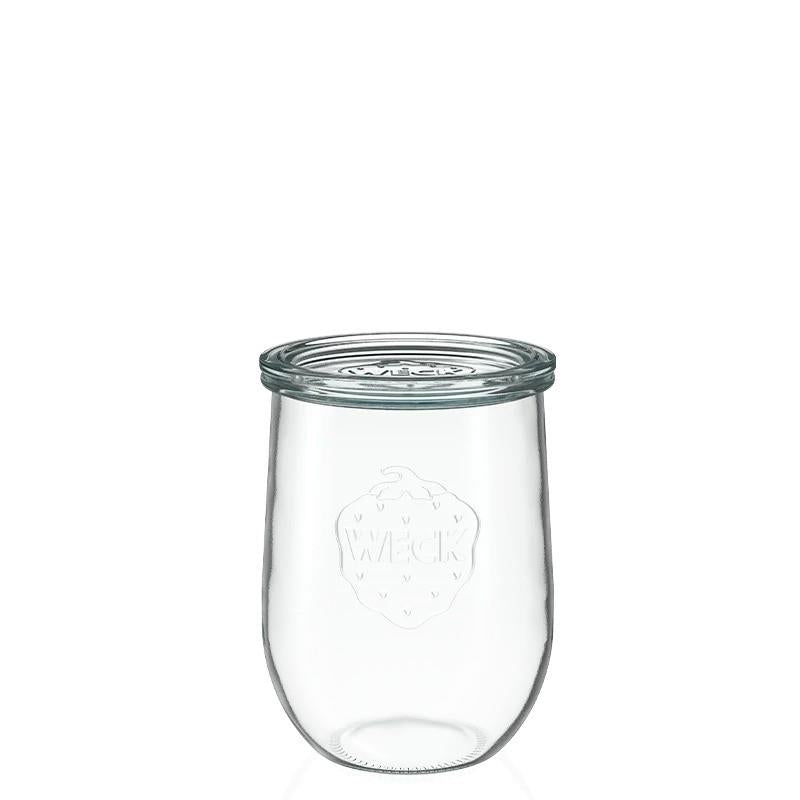 6 X 1062ml WECK Tulip Jar COMPLETE - Ball Mason Australia