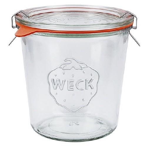6 X 580ml WECK Sturzglas COMPLETE - Ball Mason Australia