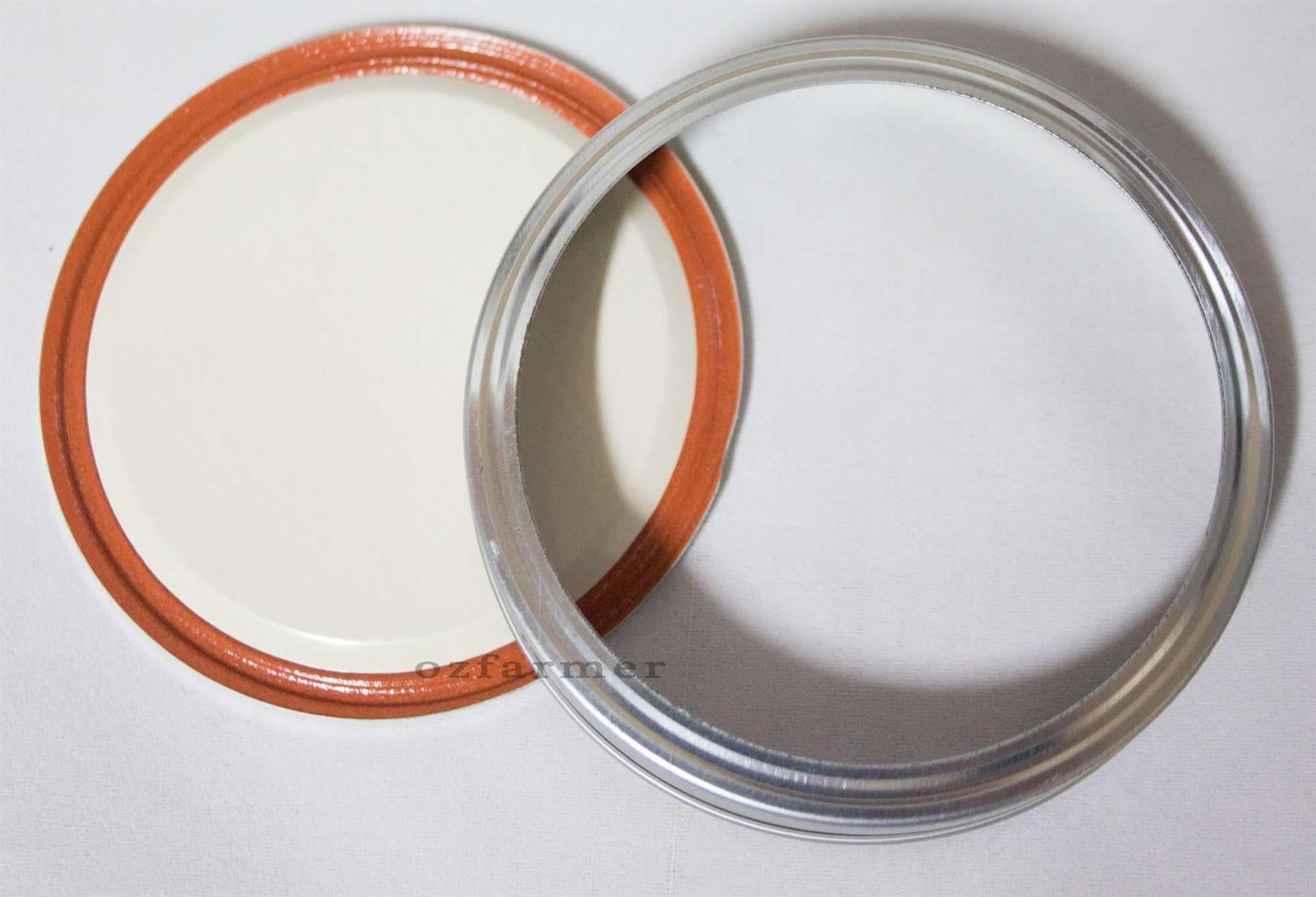 6 x Kerr Half Pint Wide Mouth Jar and Lid - Ball Mason Australia