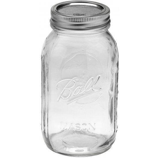 6 x Quart REGULAR Ball Mason Australia Preserving Jars BPA Free - Ball Mason Australia