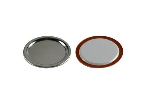 Lid (No Band) REGULAR Mouth Single Lid Only - Silver