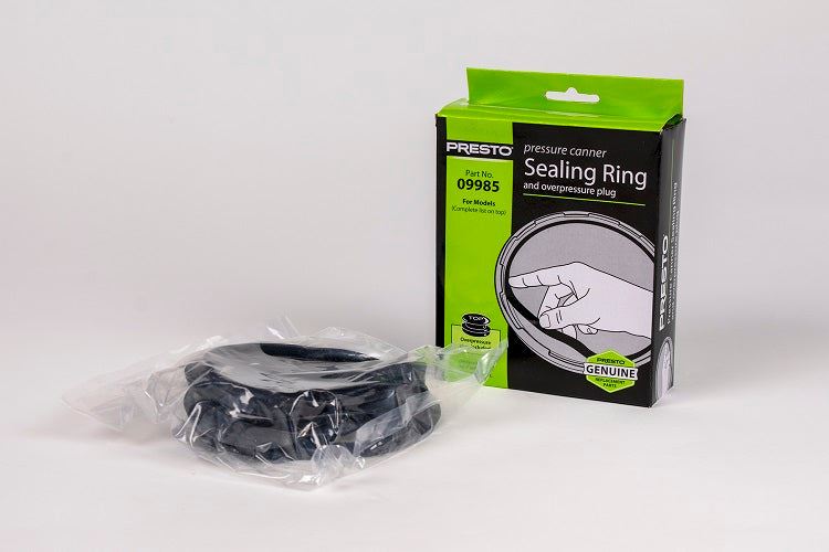 Presto Pressure Canner sealing rubber gasket and overpressure plug