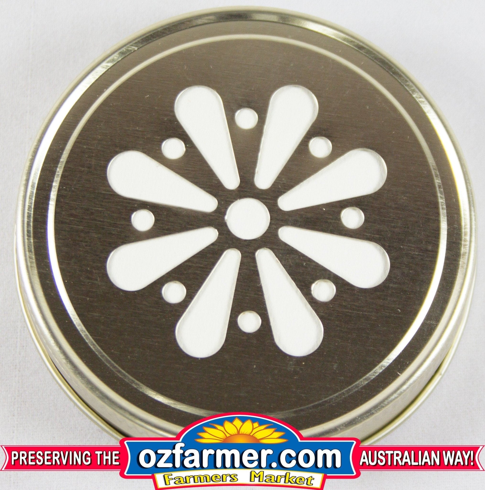 Lid Daisy Gold USA Made - Ball Mason Australia