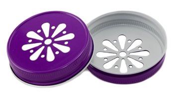 Lid Daisy Purple - Ball Mason Australia