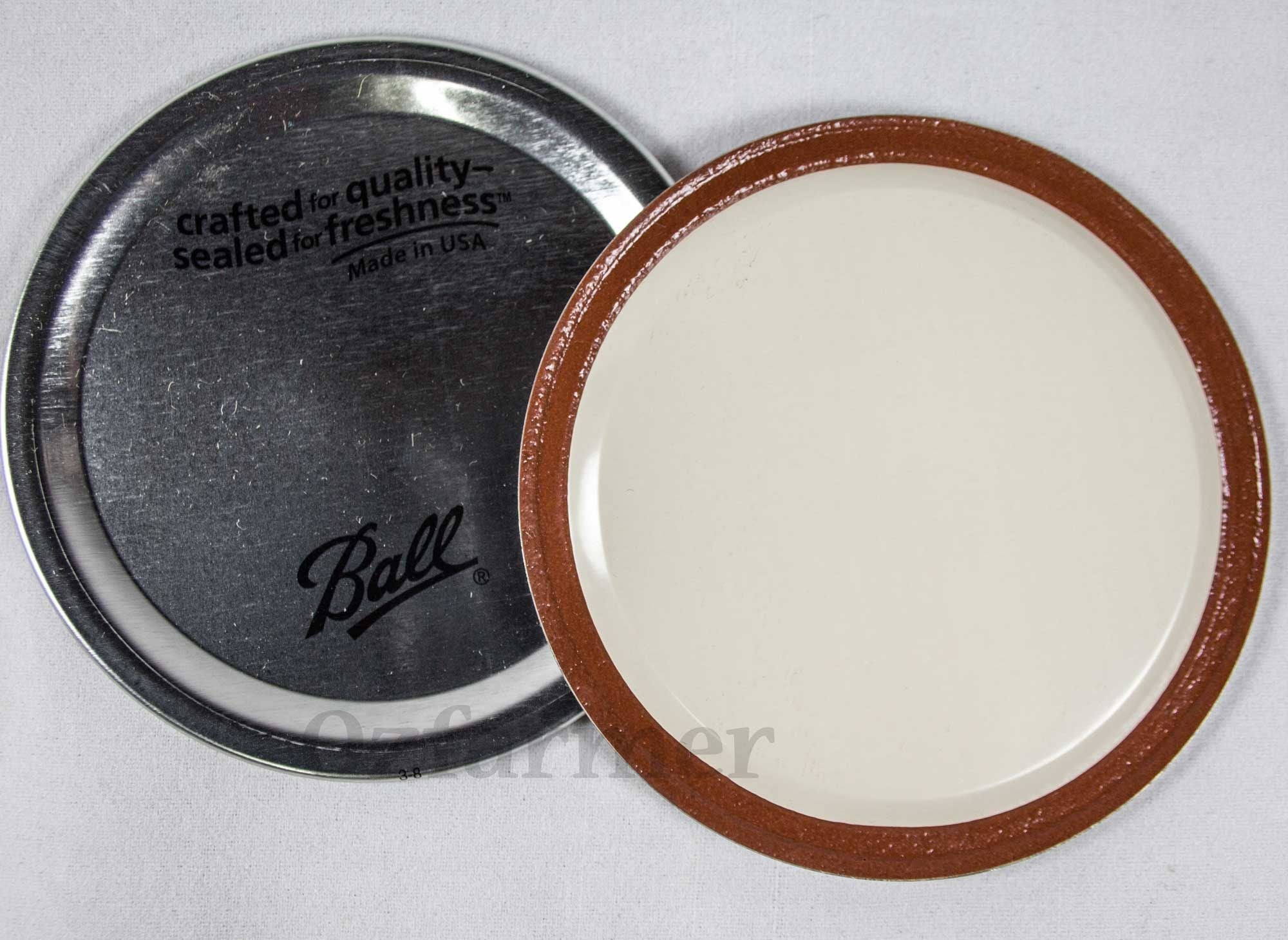 Lid (No Band) WIDE Mouth – Single Lid Only - Ball Mason Australia